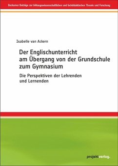 Cover Der Englischunterricht am Übergang von der Grundschule zum Gymnasium