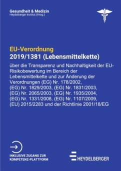 EU-Verordnung 2019/1381 (Lebensmittelketten) - Institut, Heydelberger