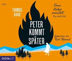 Peter kommt später / Frau Huber ermittelt Bd.3 (1 MP3-CD) - Raab, Thomas