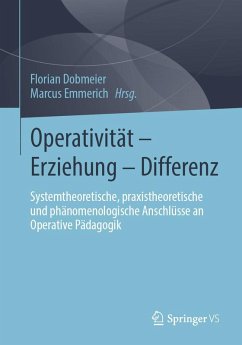 Cover Operativität - Erziehung - Differenz