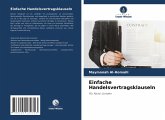 Einfache Handelsvertragsklauseln