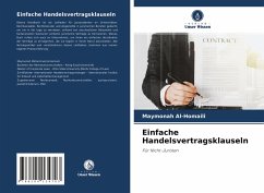 Einfache Handelsvertragsklauseln - Al-Homaili, Maymonah