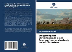 Steigerung des Wirkungsgrads eines Solarkraftwerks durch ein Nebelkühlsystem - Channi, Harpreet Kaur