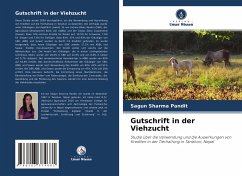 Gutschrift in der Viehzucht - Pandit, Sagun Sharma