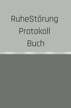 Ruhestörung Protokoll Buch - Falk, Peter