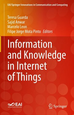 Information and Knowledge in Internet of Things (eBook, PDF)
