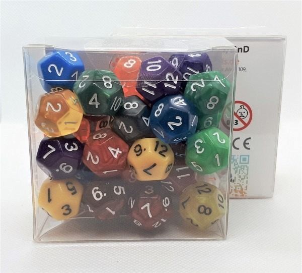 Pegasus DIC70802 - Würfelset D12 Mix-Set (30) Pegasus DIC70802 - Würfelset D12 Mix-Set (30)