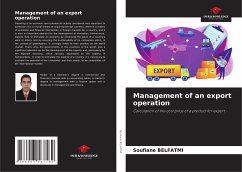 Management of an export operation - Belfatmi, Soufiane