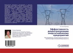 Cover Jeffektiwnost' decentralizacii änergosnabzheniq predpriqtij