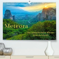 Meteora, die schwebenden Klöster Griechenlands (Premium, hochwertiger DIN A2 Wandkalender 2021, Kunstdruck in Hochglanz) - Adams, Heribert