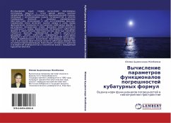 Cover Vychislenie parametrow funkcionalow pogreshnostej kubaturnyh formul