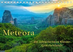 Meteora, die schwebenden Klöster Griechenlands (Tischkalender 2021 DIN A5 quer) - Adams, Heribert