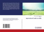 Agricultural Credit in India