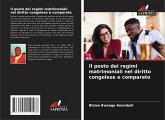 Il posto dei regimi matrimoniali nel diritto congolese e comparato