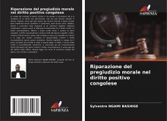 Riparazione del pregiudizio morale nel diritto positivo congolese - NGAMI BASHIGE, Sylvestre