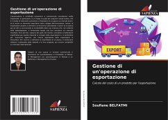 Cover Gestione di un'operazione di esportazione