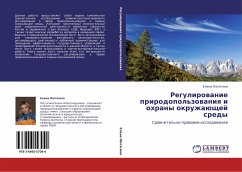Regulirowanie prirodopol'zowaniq i ohrany okruzhaüschej sredy - Lütqgina, Elena