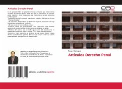 Artículos Derecho Penal - Sisniegas, Roger