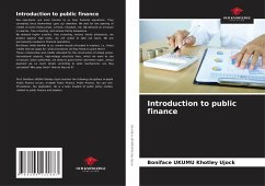 Introduction to public finance - Ukumu Khotley Ujock, Boniface