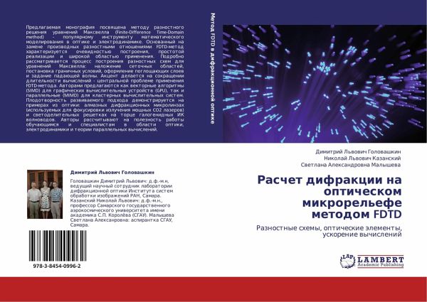 Raschet difrakcii na opticheskom mikrorel'efe metodom FDTD Raschet difrakcii na opticheskom mikrorel'efe metodom FDTD