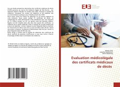 Evaluation médicolégale des certificats médicaux de décès - Zribi, Malek;Kammoun, Jaweher;Maatoug, Samir