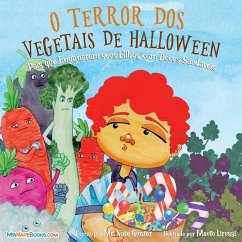Halloween Vegetable Horror Children's Book (Portuguese) - Gunter, Nate