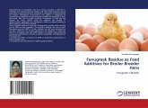 Fenugreek Residue as Feed Additives for Broiler Breeder Hens