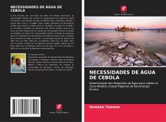 Cover NECESSIDADES DE ÁGUA DE CEBOLA