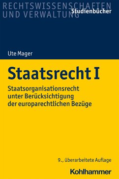 Staatsrecht I (eBook, ePUB) - Mager, Ute