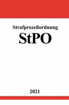 Strafprozeßordnung (StPO) - Studier, Ronny