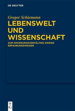 Cover Lebenswelt und Wissenschaft (eBook, PDF)