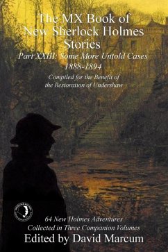 MX Book of New Sherlock Holmes Stories - Part XXIII (eBook, ePUB) - Marcum, David
