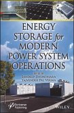 Energy Storage for Modern Power System Operations (eBook, ePUB)