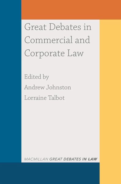 Great Debates in Commercial and Corporate Law (eBook, ePUB) Great Debates in Commercial and Corporate Law (eBook, ePUB)