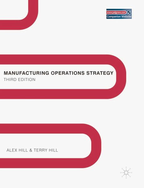 Manufacturing Operations Strategy (eBook, PDF) Manufacturing Operations Strategy (eBook, PDF)