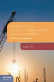Construction Contract Preparation and Management (eBook, ePUB)