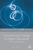 Cultures and Change in Higher Education (eBook, ePUB)
