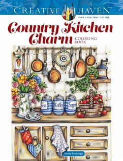 Creative Haven Country Kitchen Charm Coloring Book - Goodridge, Teresa