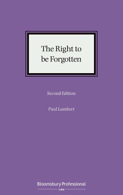 The Right to Be Forgotten - Lambert, Paul