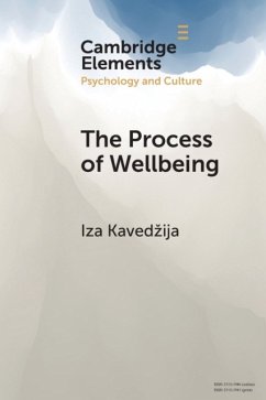 The Process of Wellbeing - Kavedzija, Iza (University of Cambridge)