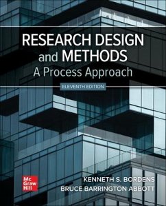 Looseleaf for Research Design and Methods - Bordens, Kenneth S; Abbott, Bruce Barrington