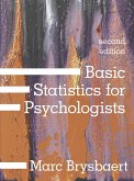 Basic Statistics for Psychologists (eBook, PDF)