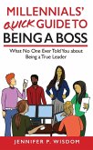 Millennials' Quick Guide to Being a Boss