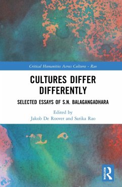 Cultures Differ Differently - Balagangadhara, S N