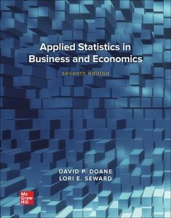 Loose-Leaf for Applied Statistics in Business and Economics - Doane, David; Seward, Lori