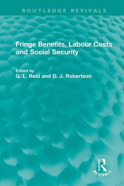 Fringe Benefits, Labour Costs and Social Security (eBook, PDF)