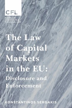 The Law of Capital Markets in the EU (eBook, ePUB) - Sergakis, Konstantinos