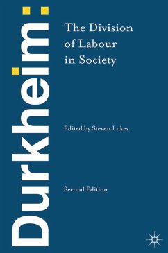 Durkheim: The Division of Labour in Society (eBook, ePUB) - Durkheim, Emile