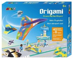 Cover Avenir 6301769 - Origami-Set Flughafen, Flugzeug-Bastelset, Papierfalten