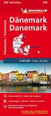 Michelin Dänemark. Straßen- und Tourismuskarte Michelin Dänemark. Straßen- und Tourismuskarte